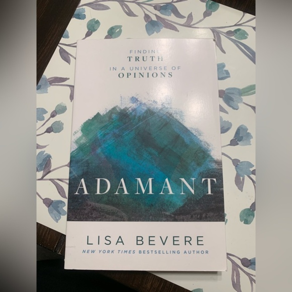 Adamant Blue and White Book by Lisa Bevere